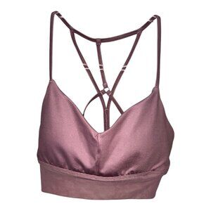 ALO Yoga Lavish Bra, XS, Woodrose